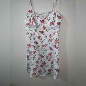 L.A. Hearts Floral Dress, Size L, Pink and white. Never worn